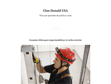 Tablet Screenshot of clan-donald-usa.org